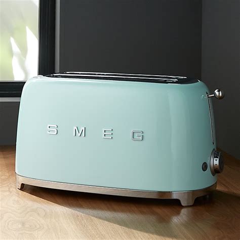 smeg 4 slice toaster mint.